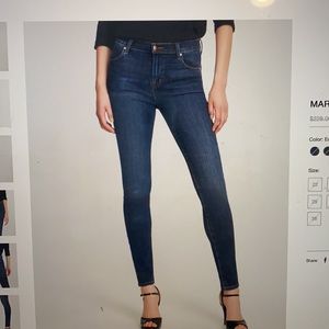 J Brand Maria High Rise Skinny jean, size 29